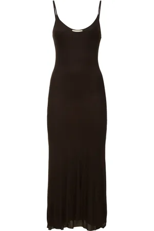 Khaite Vestido Midi De Viscosa