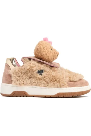MONNALISA Sneakers De Piel Con Aplique