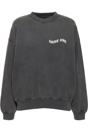 ANINE BING Sudadera De Algodón Jersey