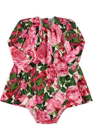 Dolce & Gabbana Vestido Y Cubre Pañal De Algodón