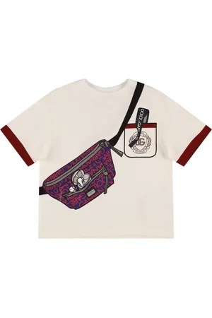 Dolce & Gabbana Camiseta De Jersey De Algodón Estampada