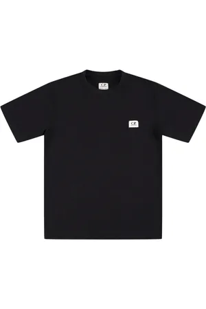 C.P. Company Camiseta De Jersey De Algodón Con Logo