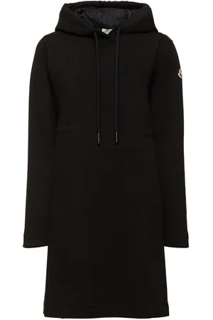 Moncler Vestido Corto De Algodón