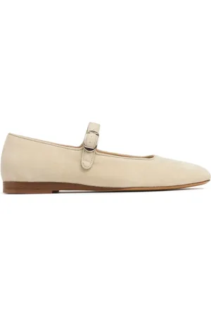 Le Monde Beryl Zapatos Planos Mary Jane De Terciopelo 5mm