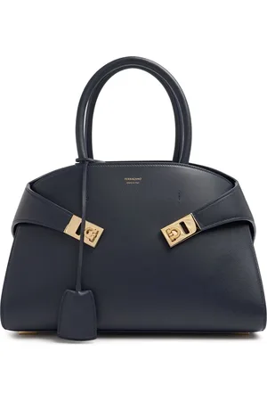 Salvatore Ferragamo Bolso Tote Pequeño Hug De Piel