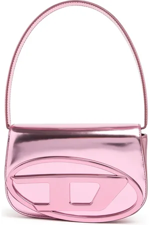 Diesel Bolso De Hombro 1dr De Piel Metalizada