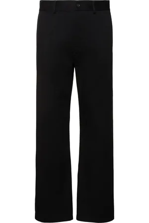 Marni Pantalones De Gabardina De Algodón
