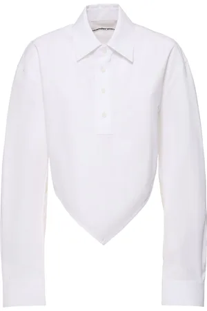 Alexander Wang Camisa Corta De Algodón