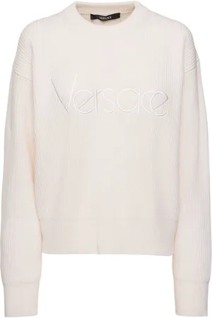 VERSACE Suéter De Punto Acanalado