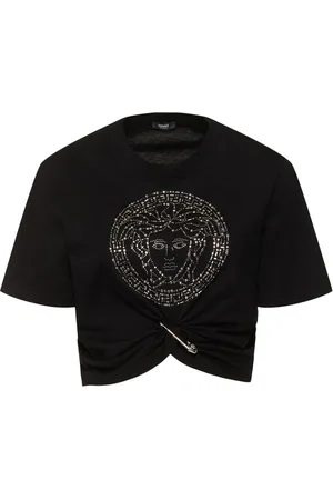 VERSACE Camiseta Corta Algodón De Jersey