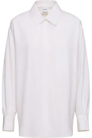Aspesi Camisa De Popelina De Algodón