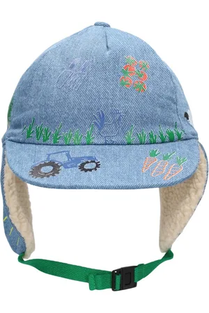 Stella McCartney Gorra De Denim Con Estampado