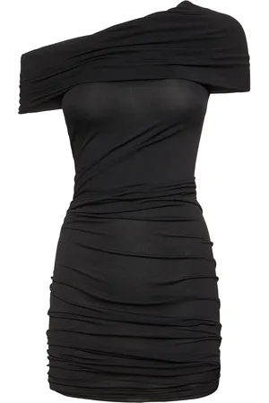 Rick Owens Vestido Corto De Algodón
