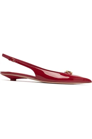 VALENTINO GARAVANI Zapatos Destalonados De Charol 20mm