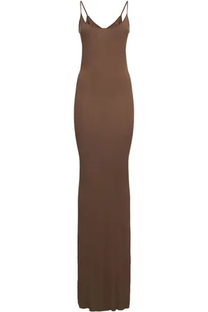 Rick Owens Vestido Largo De Jersey Sin Mangas