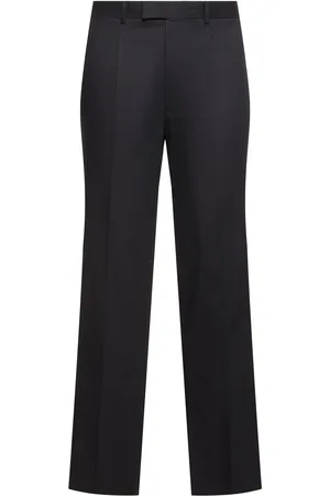 Ermenegildo Zegna Pantalones De Algodón Con Pinzas