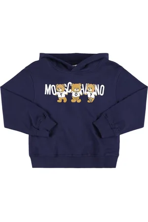 Moschino Sudadera De Algodón Con Capucha