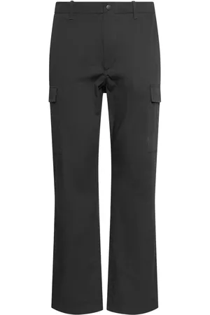 Moncler Pantalones De Gabardina De Algodón Stretch