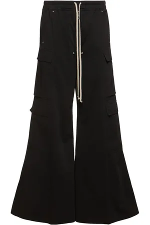 Rick Owens Pantalones Cargo De Algodón