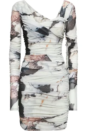 Roberto Cavalli Vestido Corto De Tul Stretch