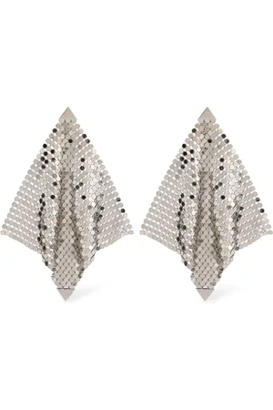 Paco rabanne Pendientes De Malla Drapeada
