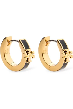Tory Burch Pendientes Huggie Esmaltados
