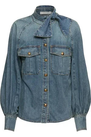 ZIMMERMANN Camisa Reglán De Denim