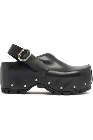Jil Sander Zapatos Mules De Piel