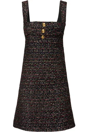 Giambattista Valli Vestido Corto De Bouclé