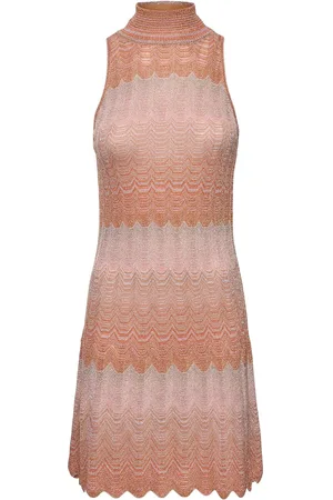 Missoni Vestido Corto De Lúrex Sin Mangas
