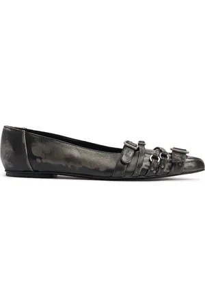 Acne Studios Zapatos Planos De Piel 10mm