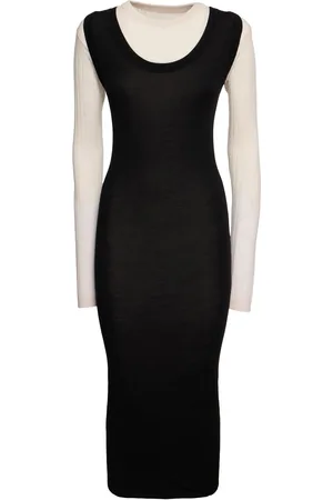 Marni Vestido Midi De Lana