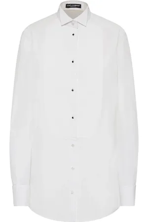 Dolce & Gabbana Camisa Esmoquin De Popelina