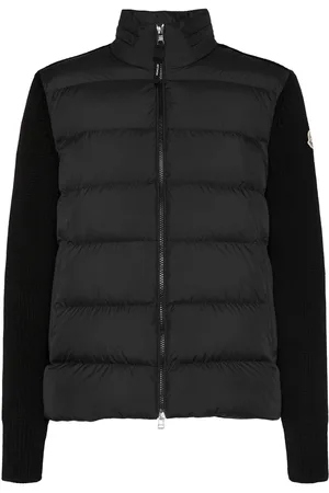Moncler Cárdigan De Plumas De Lana Virgen