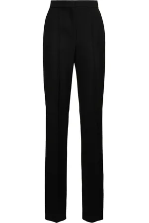 Max Mara Pantalones Anchos De Lana