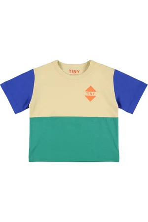 Tiny Cottons Camiseta De Algodón Orgánico Color Block