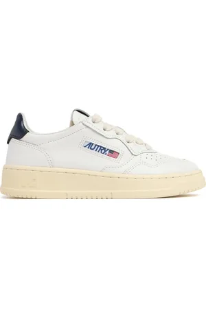 Autry Sneakers Medalist De Piel Con Cordones