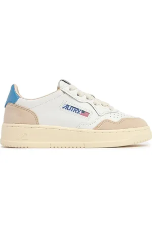 Autry Sneakers Medalist De Piel Con Cordones