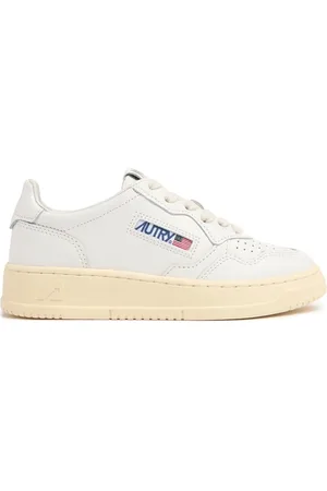 Autry Sneakers Medalist De Piel Con Cordones