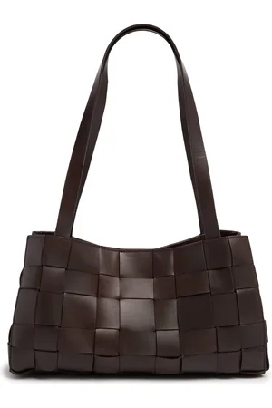 St Agni Bolso Slim Woven De Piel