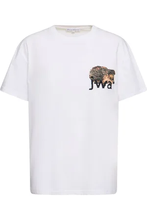 J.W.Anderson Camiseta De Jersey De Algodón Con Logo