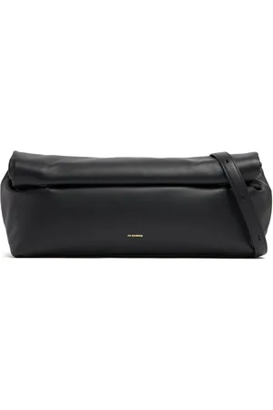 Jil Sander Bolso Mediano Rollup De Piel