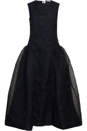 Cecilie Bahnsen Vestido Midi De Algodón