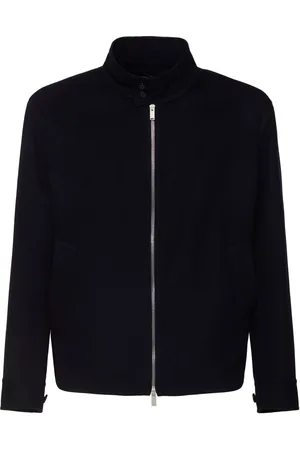 LARDINI Chaqueta De Lana Con Cremallera