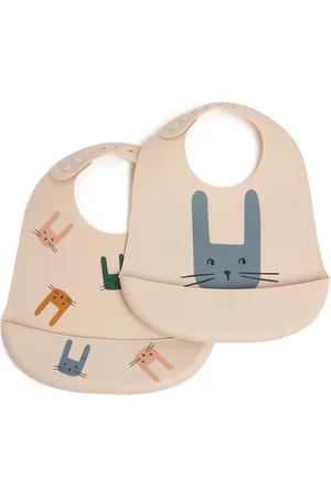 Liewood Set De 2 Baberos De Silicón Estampados