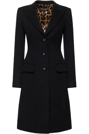 Dolce & Gabbana Falda Midi De Lana Y Cashmere