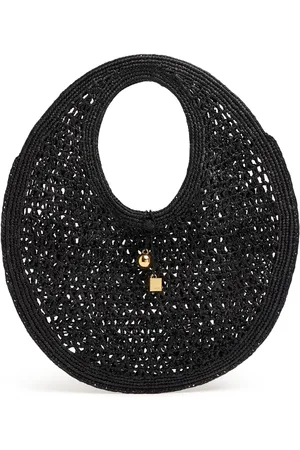 Jacquemus Bolso Le Rond Spiaggia De Rafia