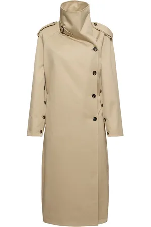 Courrèges Trench De Algodón