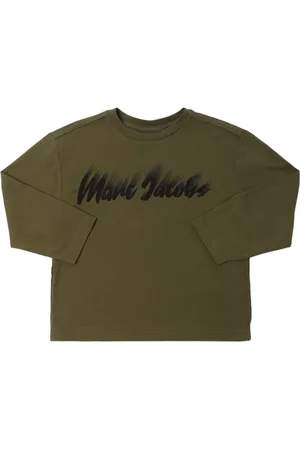 Marc Jacobs Camiseta De Algodón Jersey Con Manga Larga