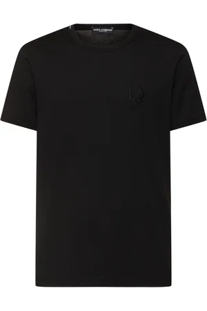 Dolce & Gabbana Camiseta De Jersey De Algodón Con Logo